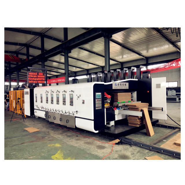 Factory Supplies Automatic Carton Box Flexo Printing Slotting Die Cutting Machine FFG Inline Machine