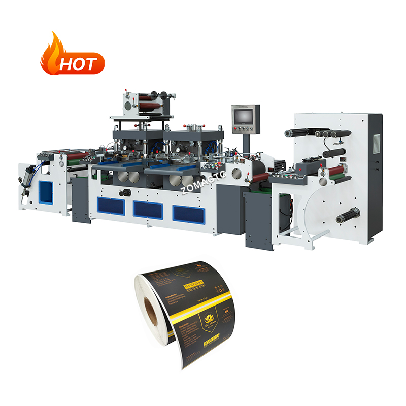 High Speed Roll to Roll Aluminium Foil Printer Machine Hot Stamping Foil Printing Machine Rotary Die Cutter Cutting Machine