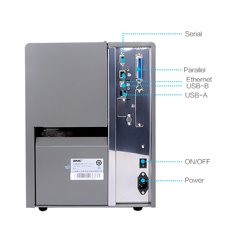 Powerful Mainboard With High Security And Stability Vinyl Wash Care Industry Label Printer Rfid Printer Label