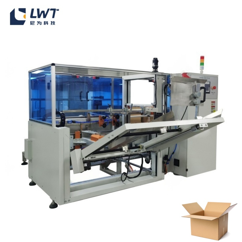 Factory Price Automatic Carton Box Case Opening Erecting Unpacking Machine