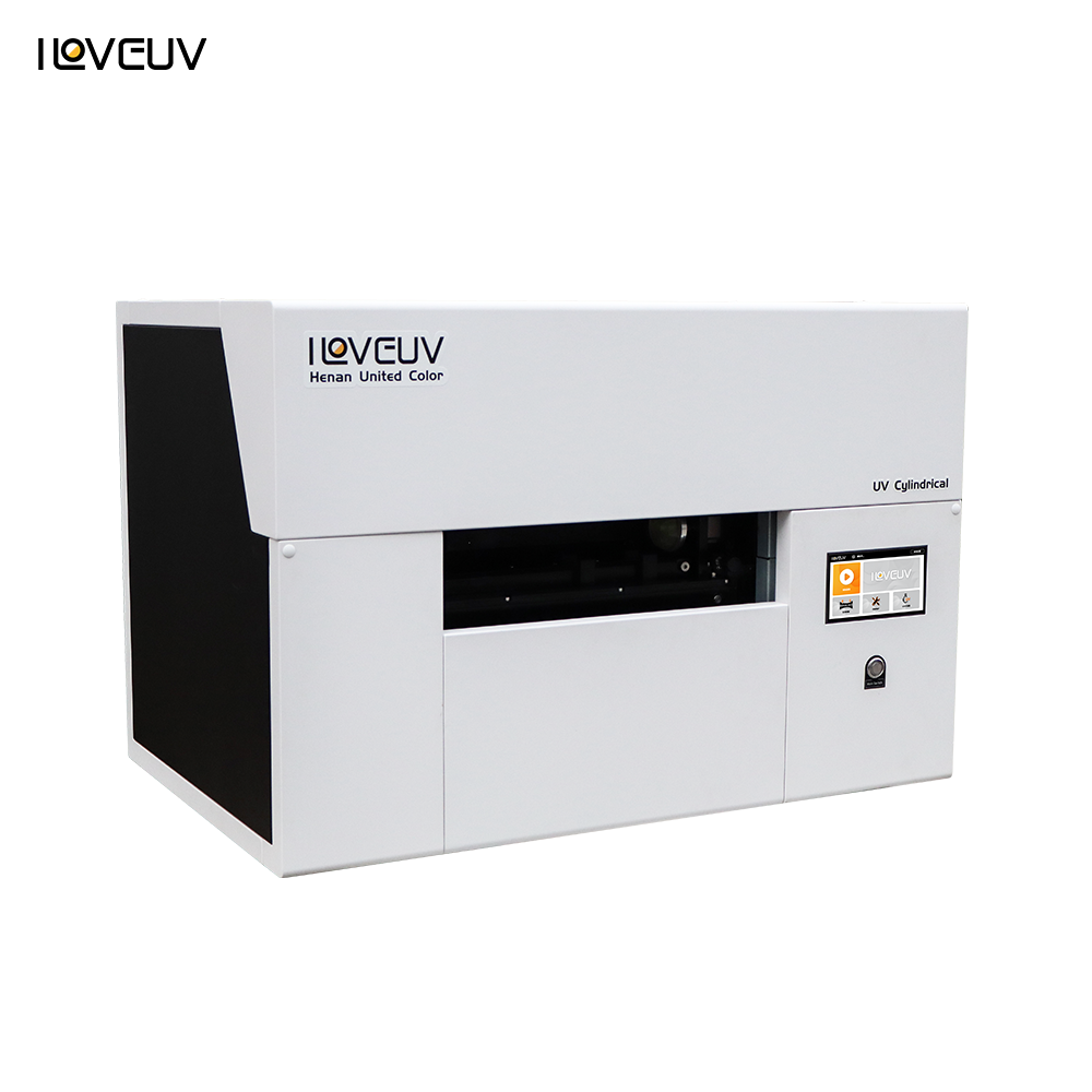A3 Rotary UV Printer For Custom Tumblers Bottles And Mugs Desktop Cylindrical Printing Machine