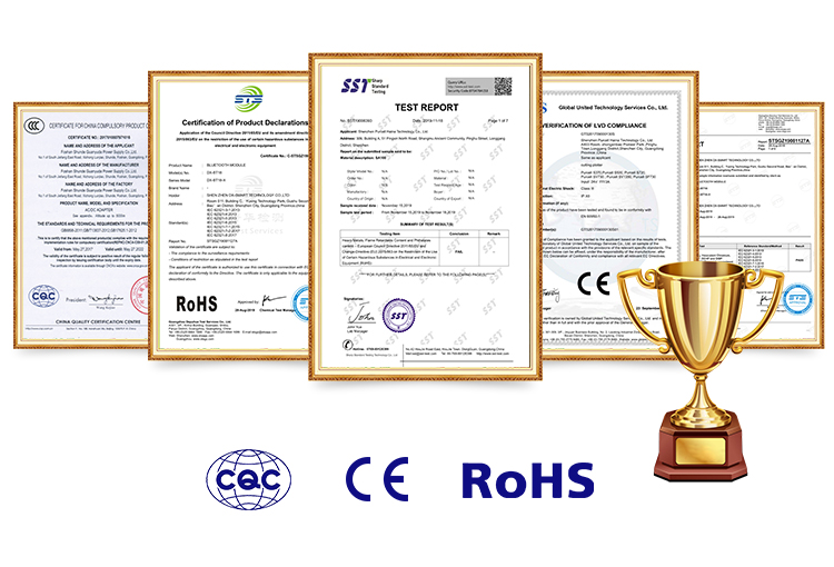 Certifications