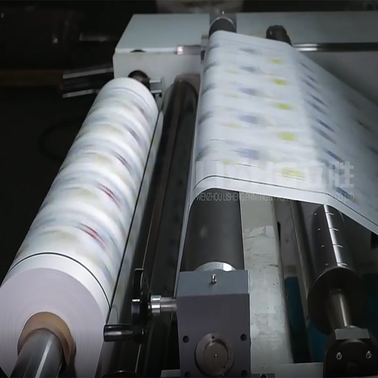 Lisheng High Speed Precise 8 Colors Ci Type Flexo Printing Machine