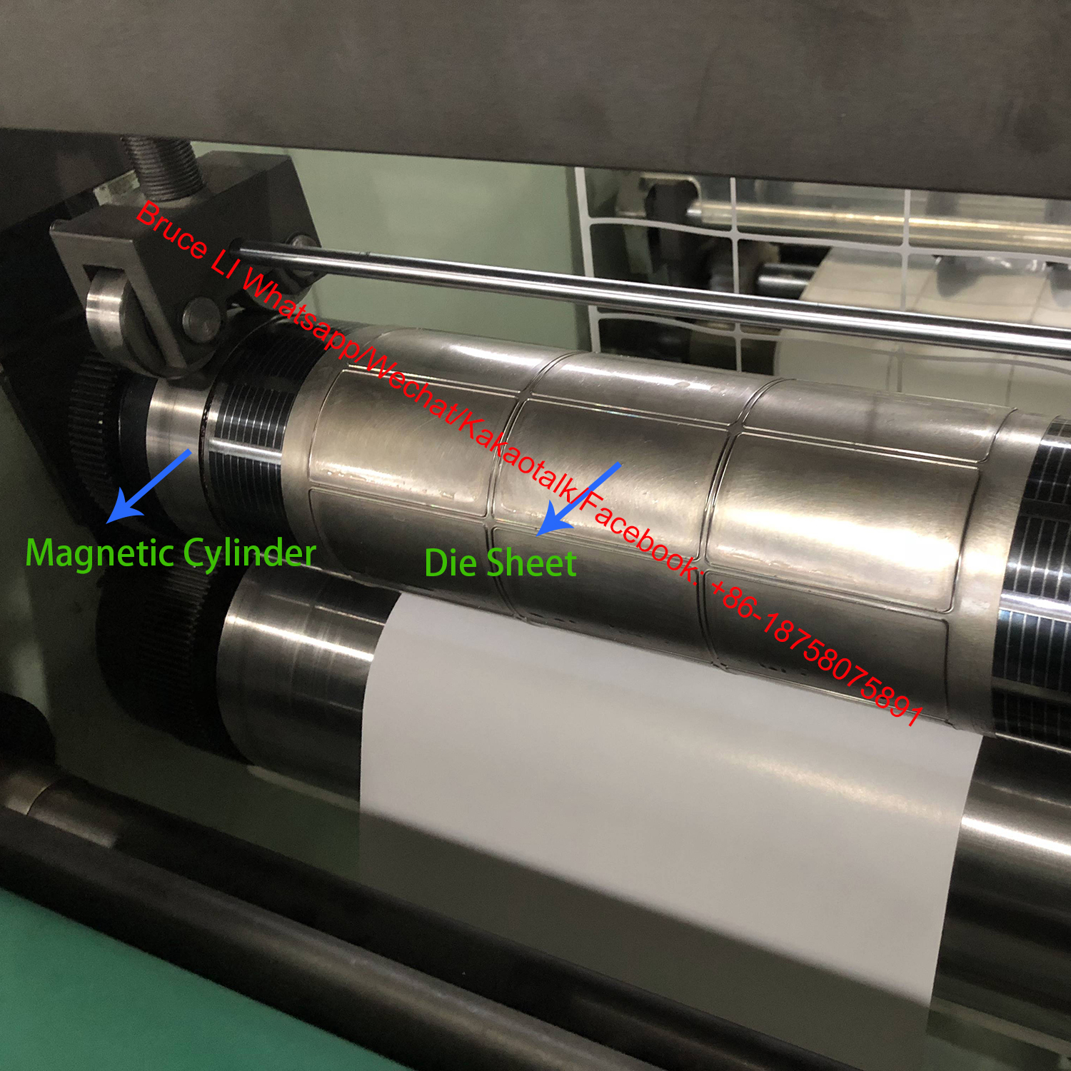 DES550B 2020 New Product Label Rotary Die Cutting Hot Stamping Machine