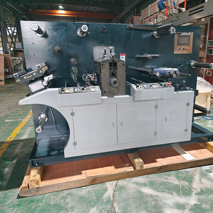 INTERMITTENT JXMQ550 Semi-Rotary-label Die Cutting Machine Roll to Roll 3 Years Warranty V0012