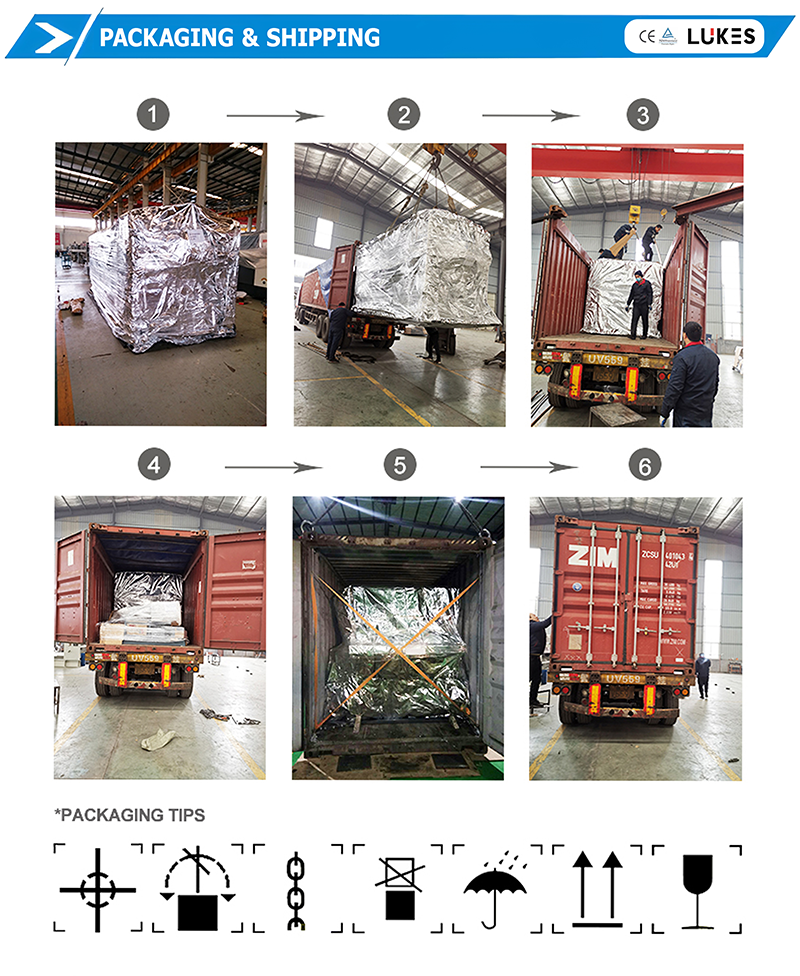 Packaging & shipping procedures detail