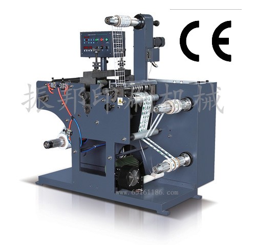 High Speed Manual Roll to Roll Adhesive Sticker Paper Film Label Slitting Machine with Rewinder New