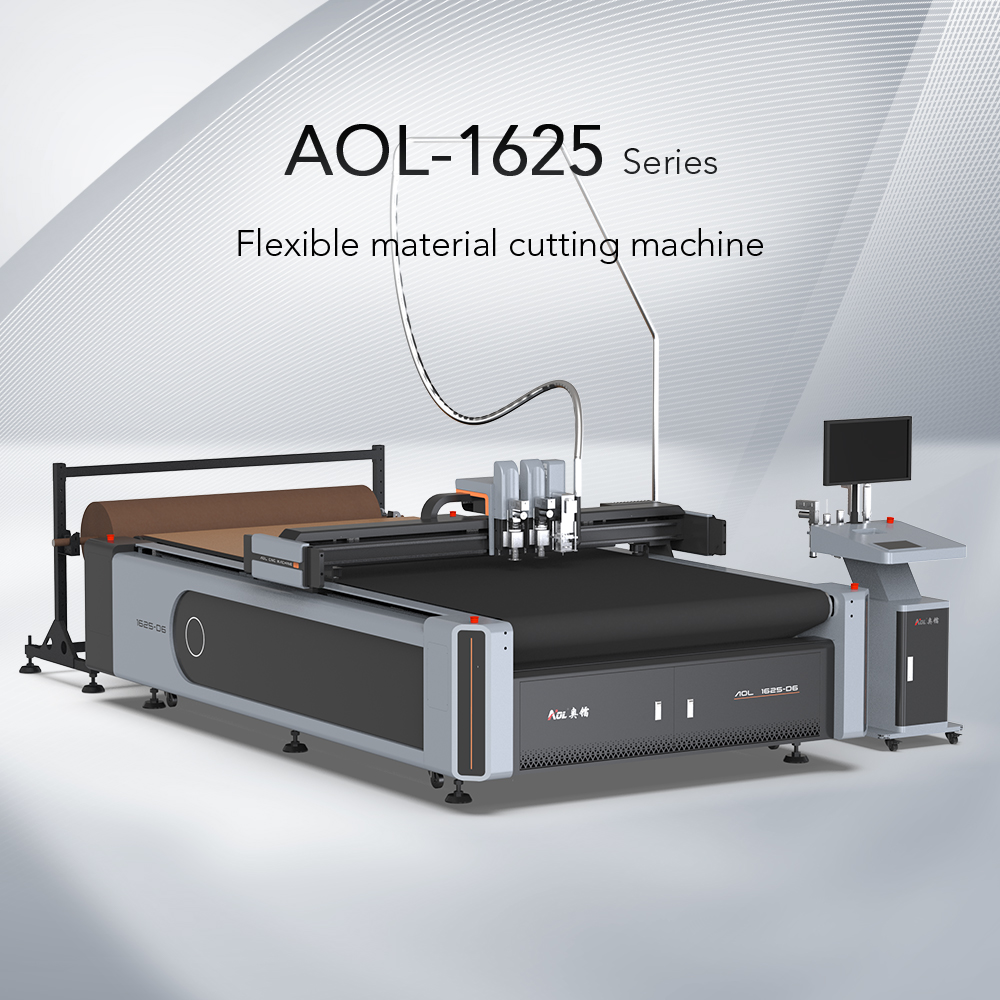 Flatbed Cutting Machine Angle View