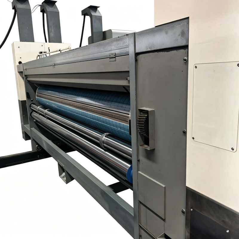 Two Color Flexo Printing Machines For Carton Cutting And Printing Box Carton Packaging Machine