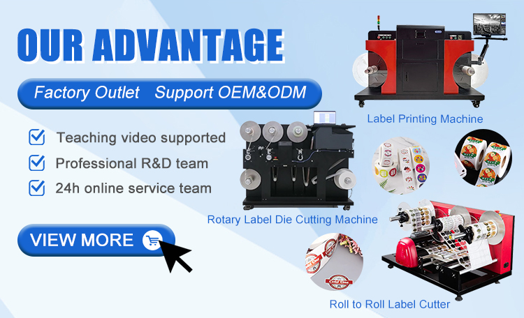 Rotary High Speed Golden Label Hot Foil Stamping Machine