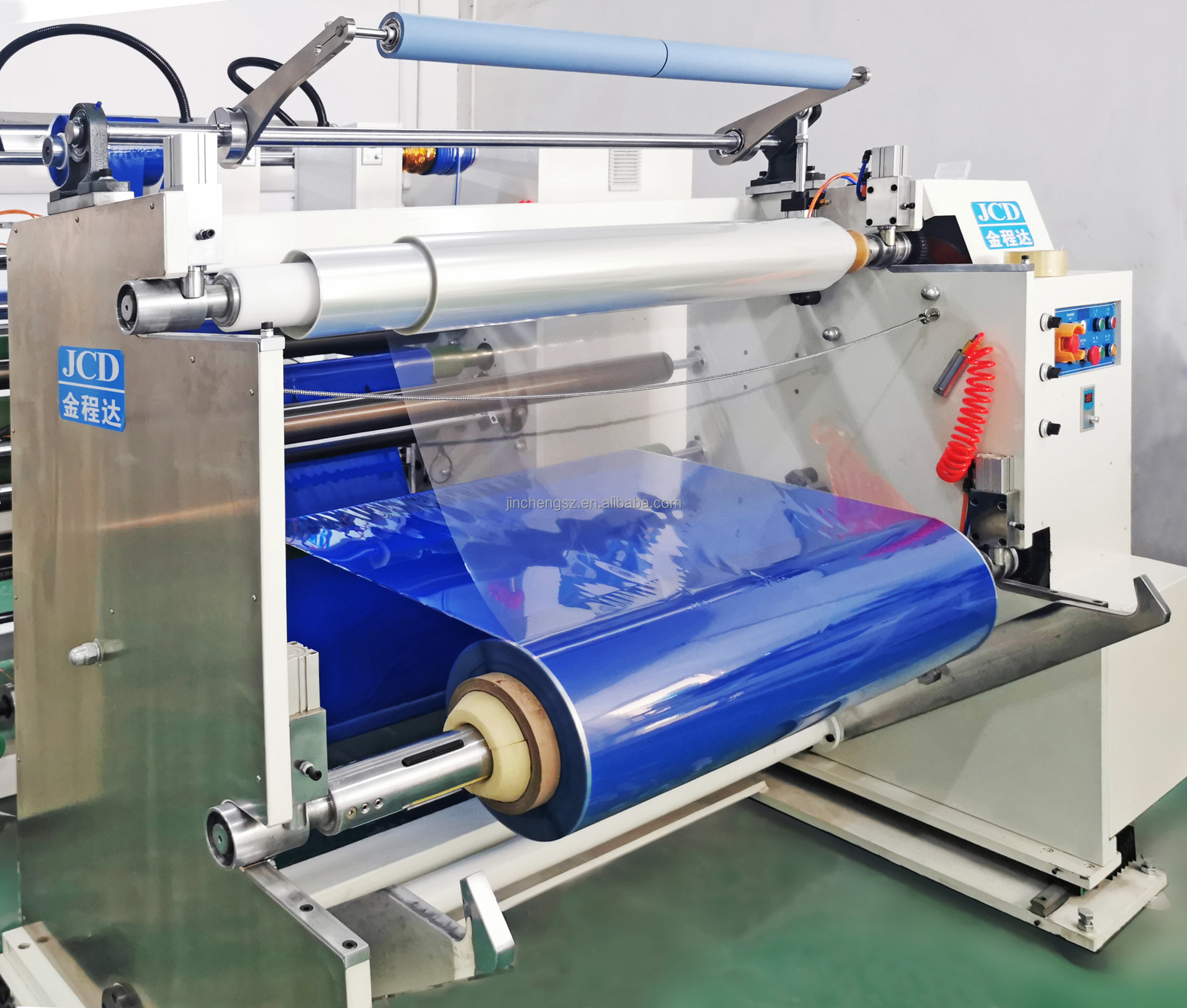 Jumbo roll loading part