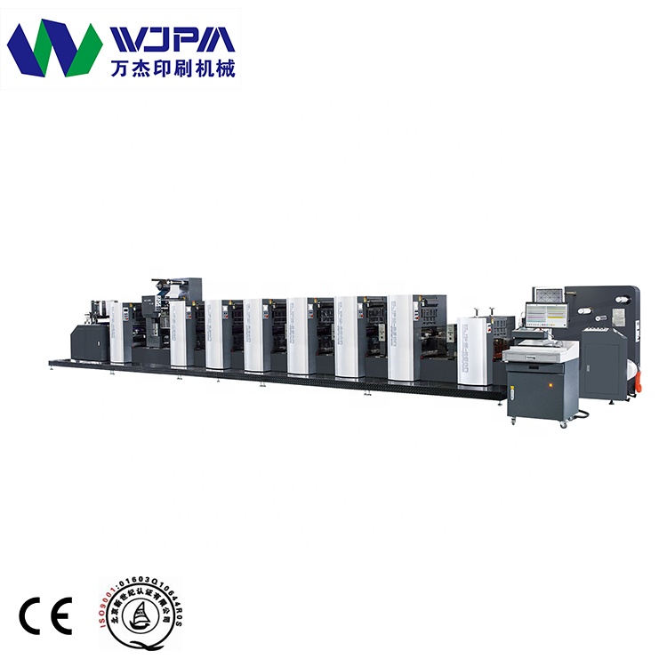 WJPS-350 Semi Rotary Intermittent Paper Label Offset Printing Machine