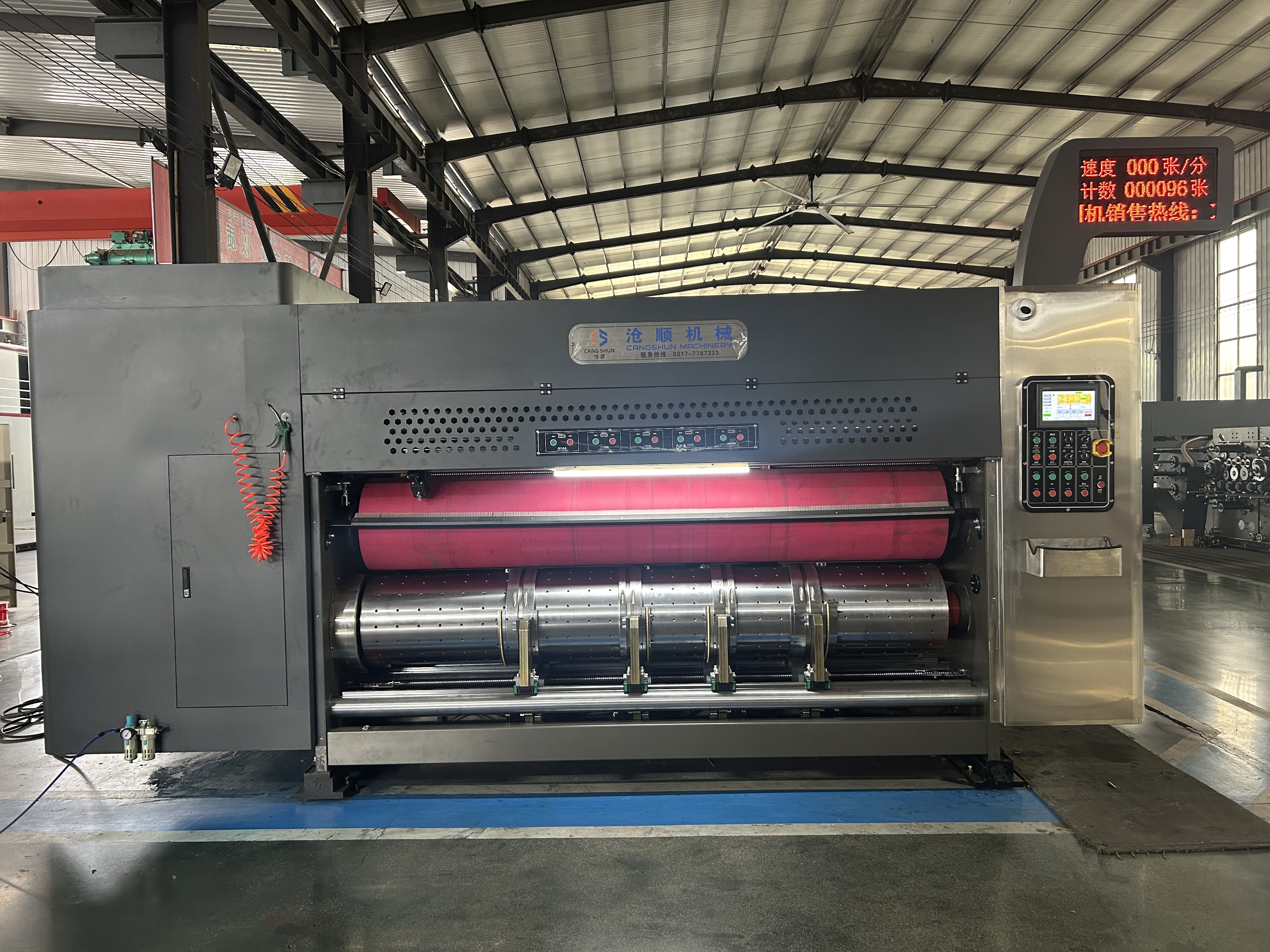Good To Sell Stable In Quality New Corrugated Carton Flexo Printing Printer Slotter Die Cutter Machine