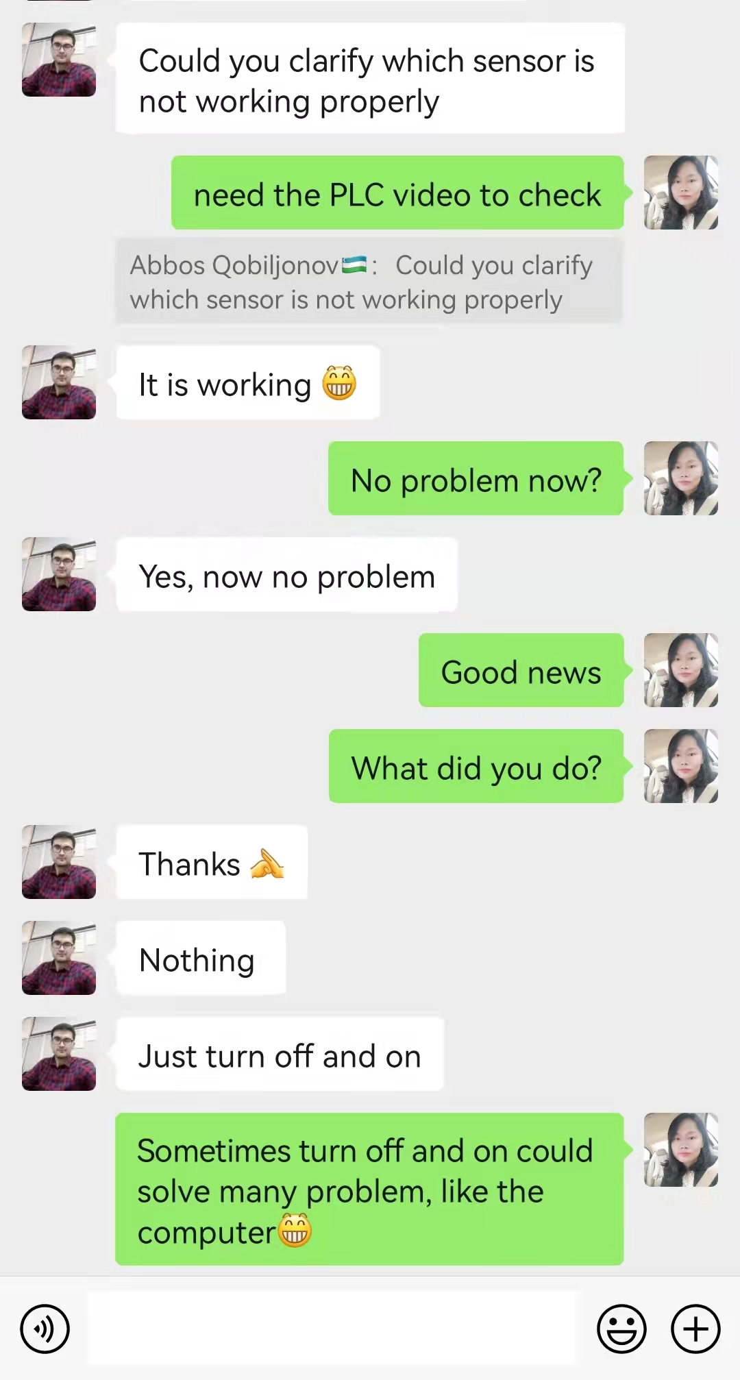 User feedback photo 2