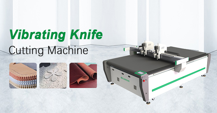 Oscillating knife cutting machine