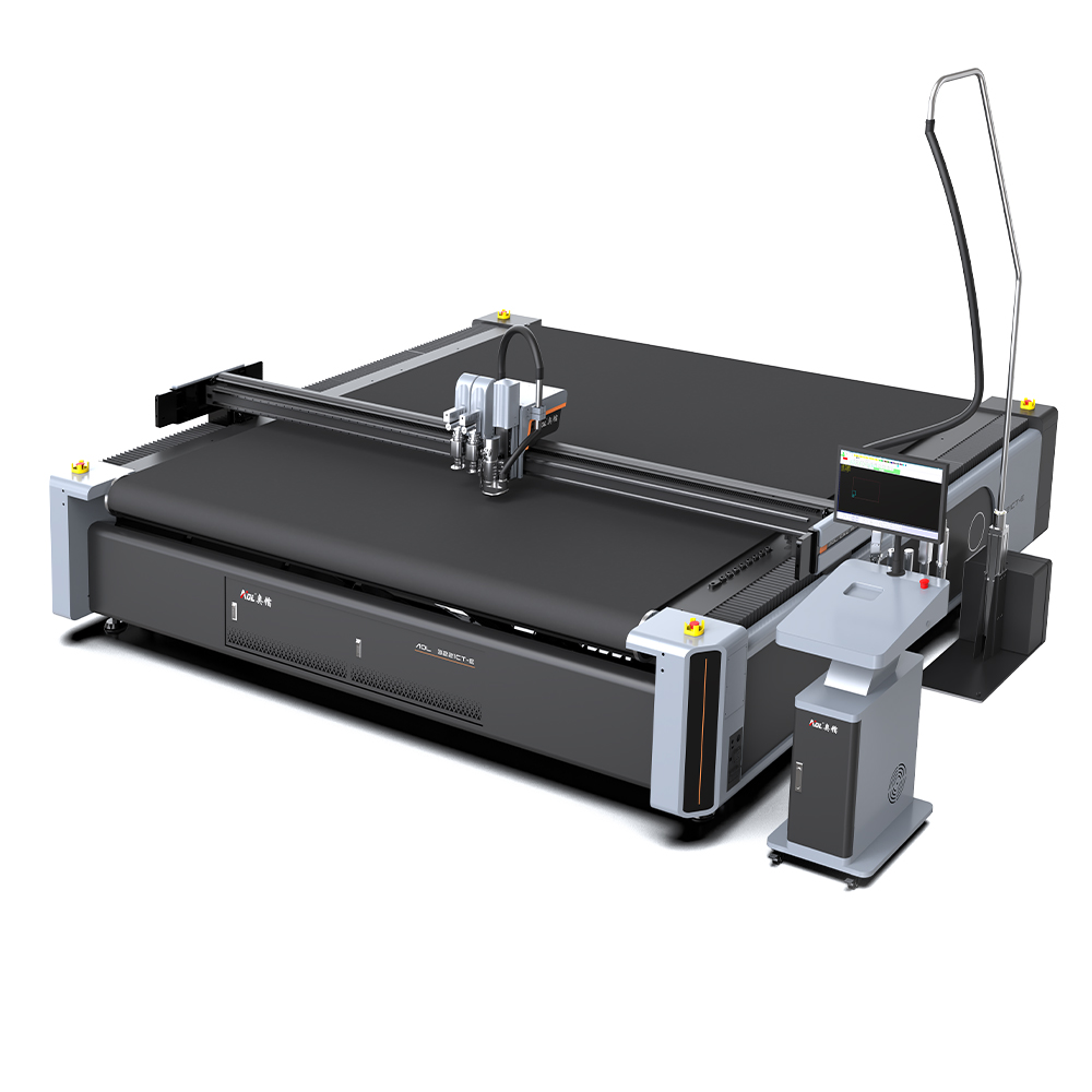 2025 Newest Generation Like Iecho Natural Leather Shoe Synthetic Fabric Cutting Plotter Machine