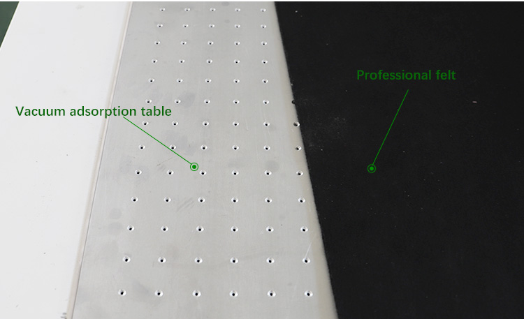 Vacuum table
