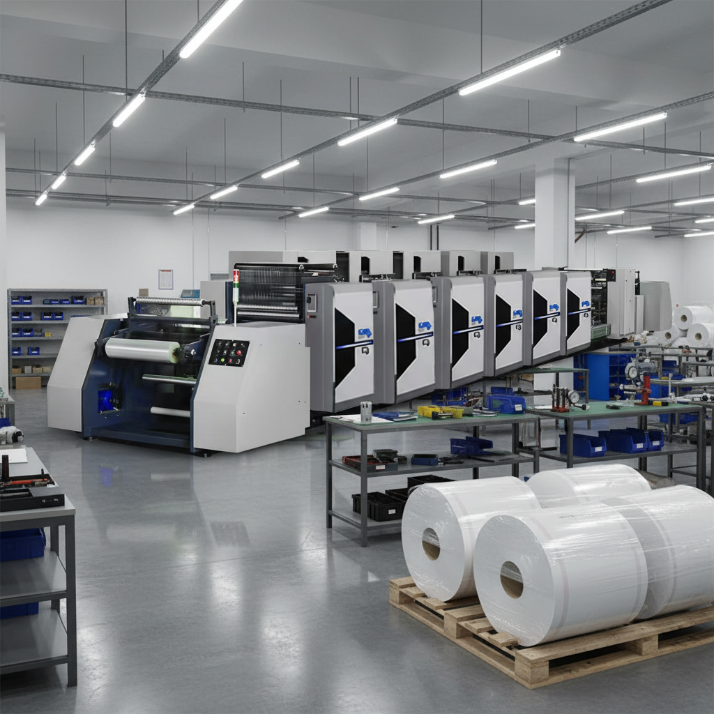 Letterpress Plate Automatic Multicolor 6-Color/5-Color Roll to Roll Offset Printing Machine Made in China