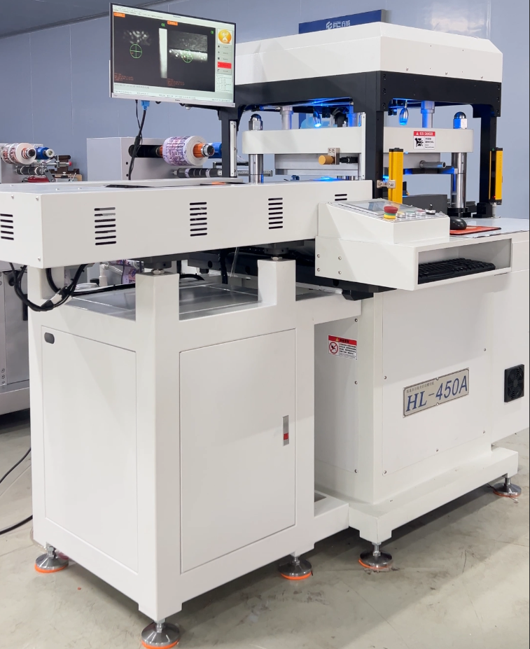 High Precision &plusmn;0.02mm Automatic CCD Vision Alignment Die Cutter For Multi-shape Recognition In Electronic &amp; Medical Industry