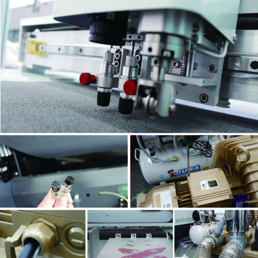 AOL-0604pas Sticker Cardboard Box Plotter Cnc Oscillating Knife Cutting Machine