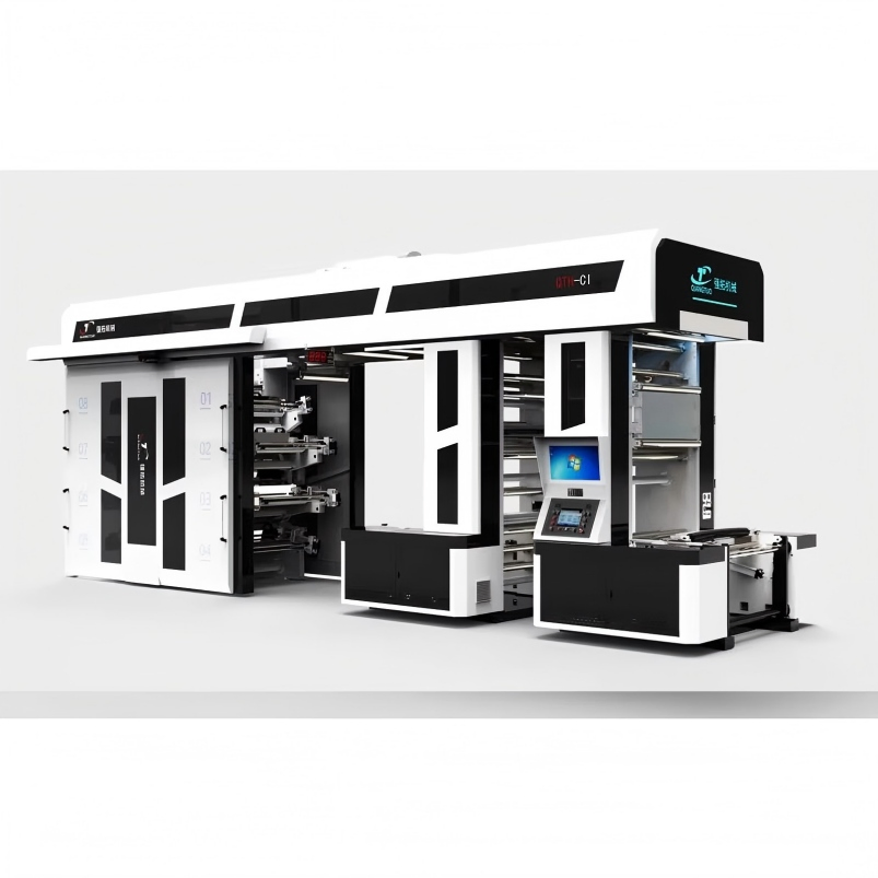2000mm Central Drum Ci Flexo Printing Machine for Film Bags