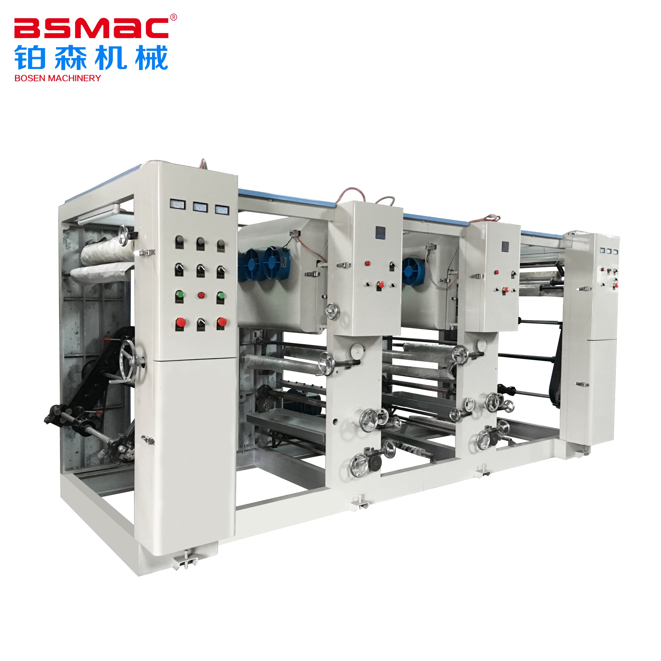Brand New 1/2/4/6/8 Colors Rotogravure Printing Machine For Various Plastic Film
