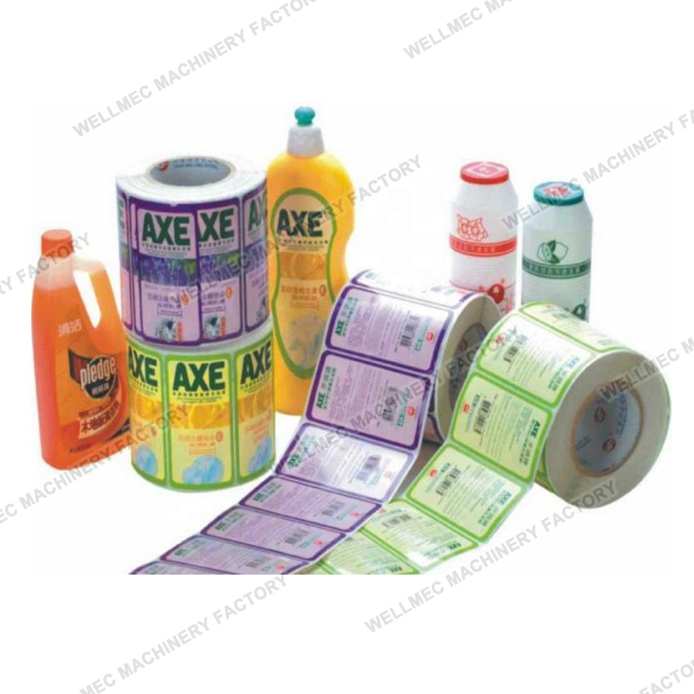 5 Colors UV Flexo Sticker Label Roll to Roll Label Printing Machine Stack Letterpress Printing Automatic Flexographic Printer