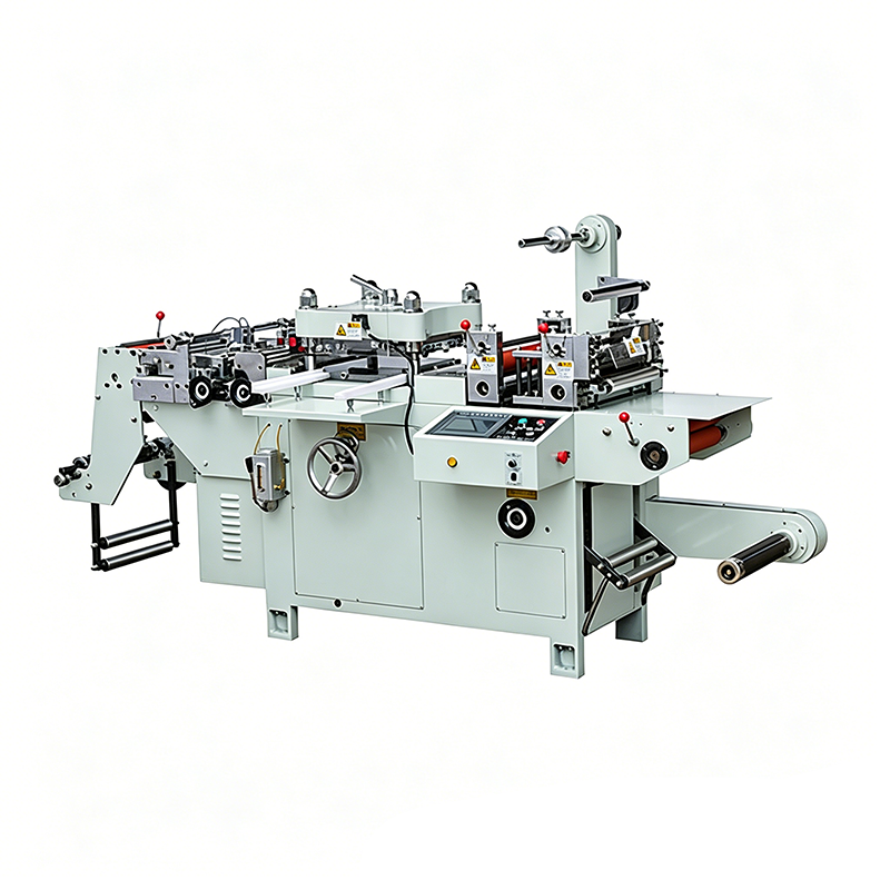 Multifunction High Precision Embossed Film Bronzing Rotary Flat Bed Label Die Cutting Machine for Roll to Roll