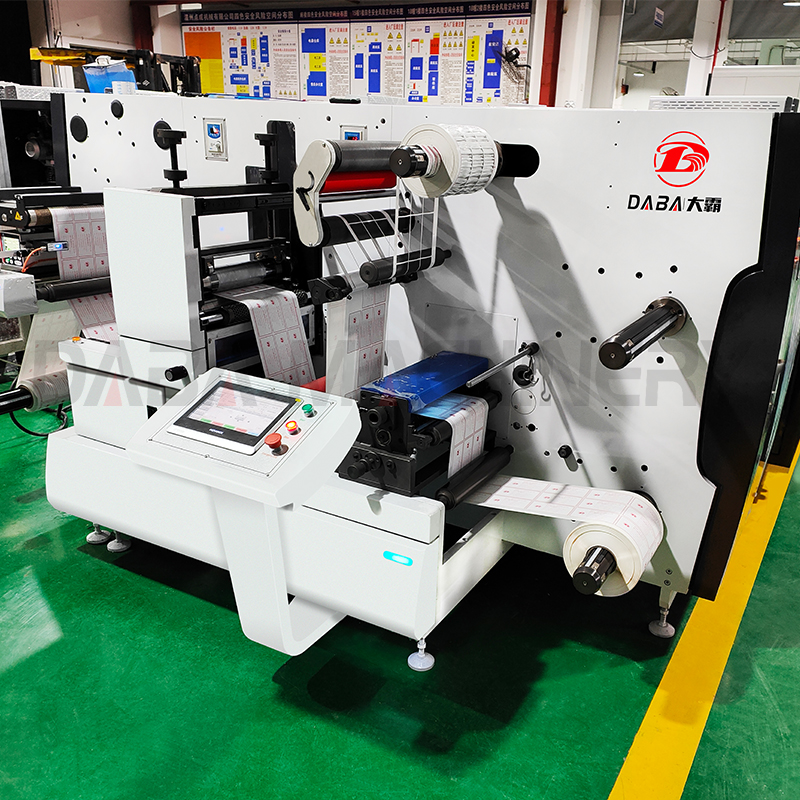 DBMQ Rotary Cold/hot Foil Stamping and Die Cutting Machine for Aluminum Foil