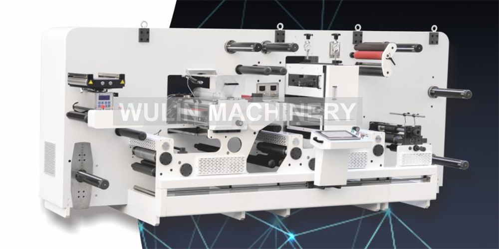 Narrow Web Single Color Flexo Printing and Semi Rotary Automatic Die Cutting Machine