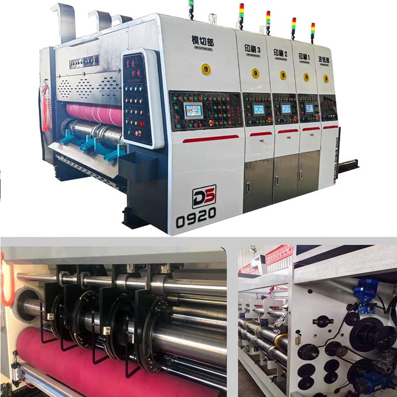 Grand Opening Sale Automatic 4 Color Flexo Label Printer Inline Flexographic Printing Machine New