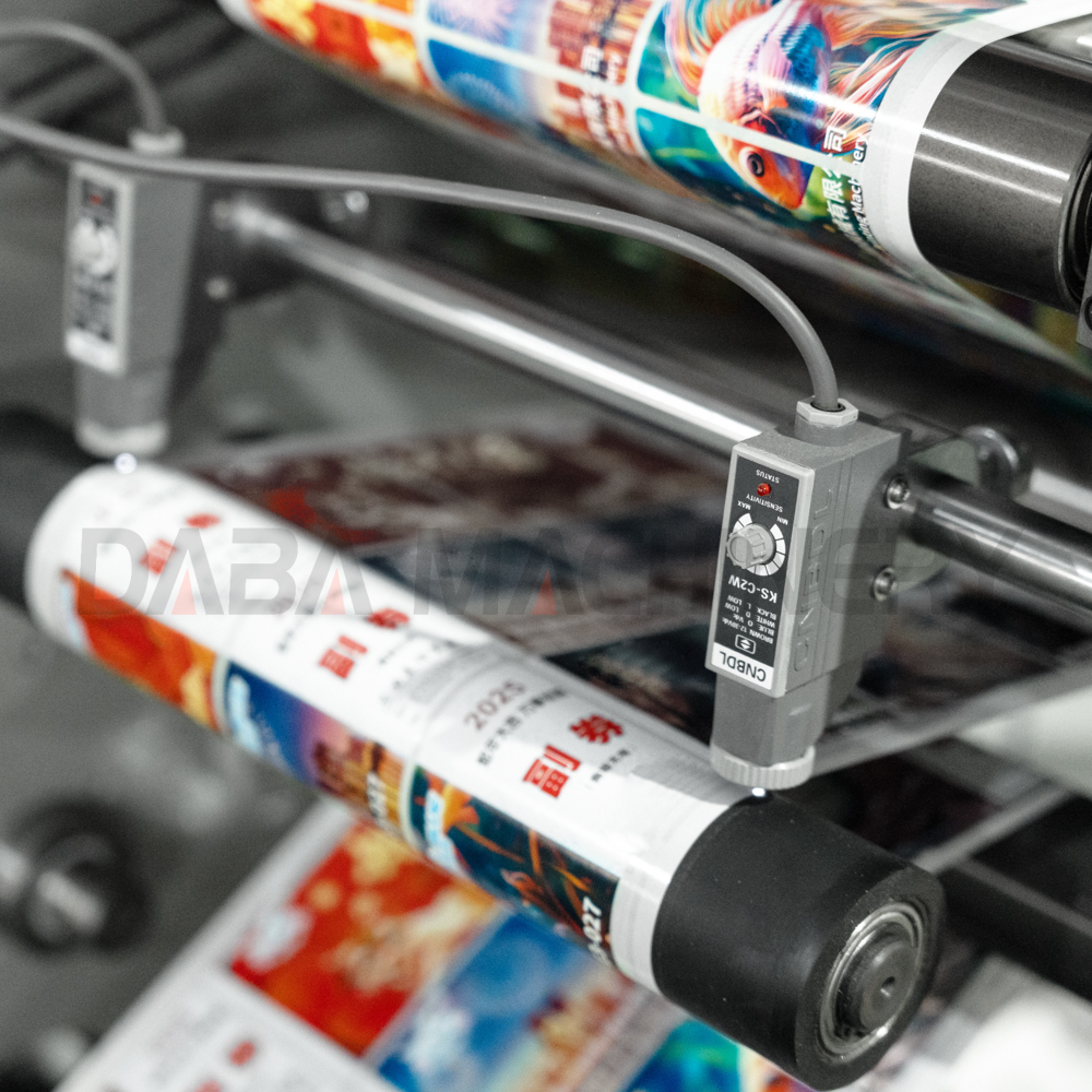 120m/min Label Slitting Rewinding Machine Low Speed Label Paper Film Roll Slitter Rewinder