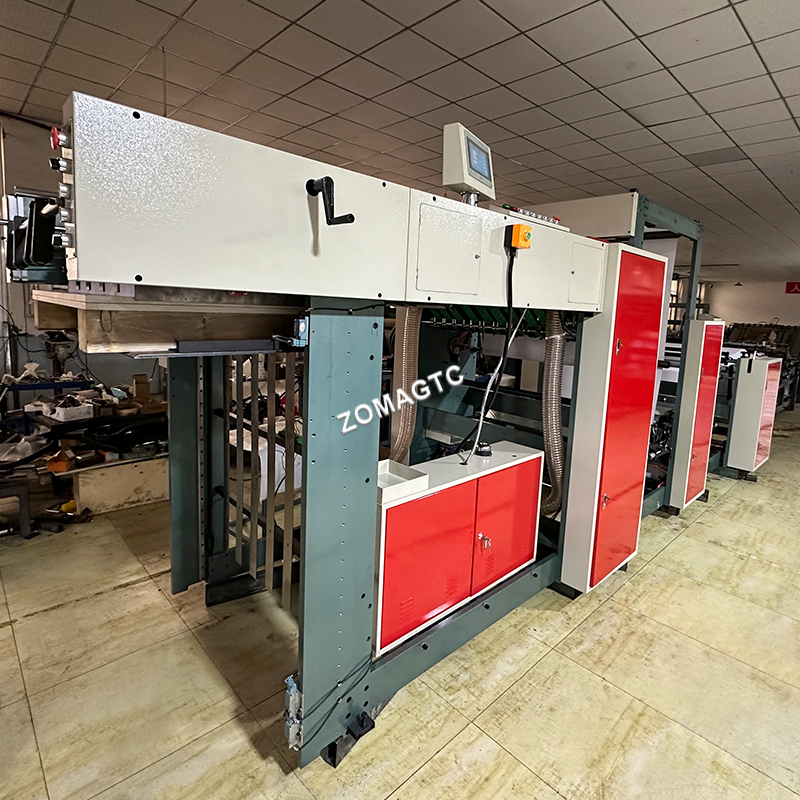 2 Colors Inline Automatic Flexo Printing Machine Printer Paper Roll to Sheet Paper Cutting Machine for Excise Books