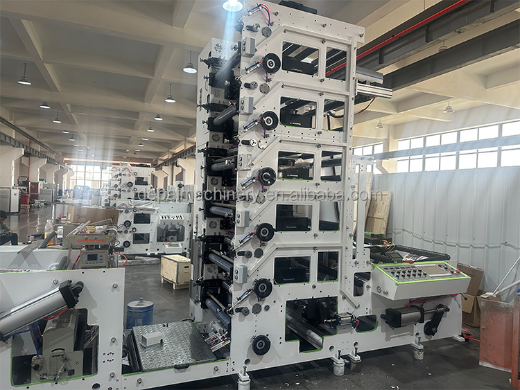 Machine testing area