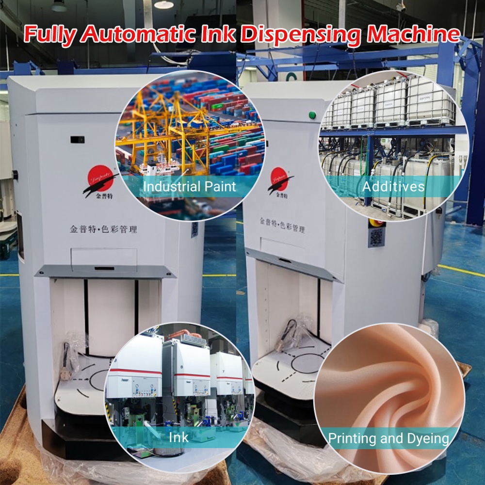 Fully Automatic Ink Dispensing Machine For Gravure Flexo Offset Printing Presses Packaging Labels Posters