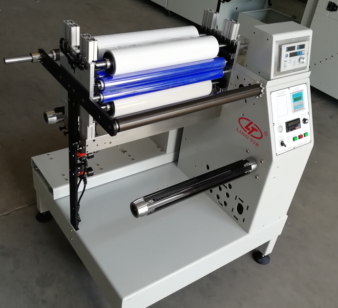 Tension Control Motor Rewinding Tool Roll Label Slitter Rewinder Machine