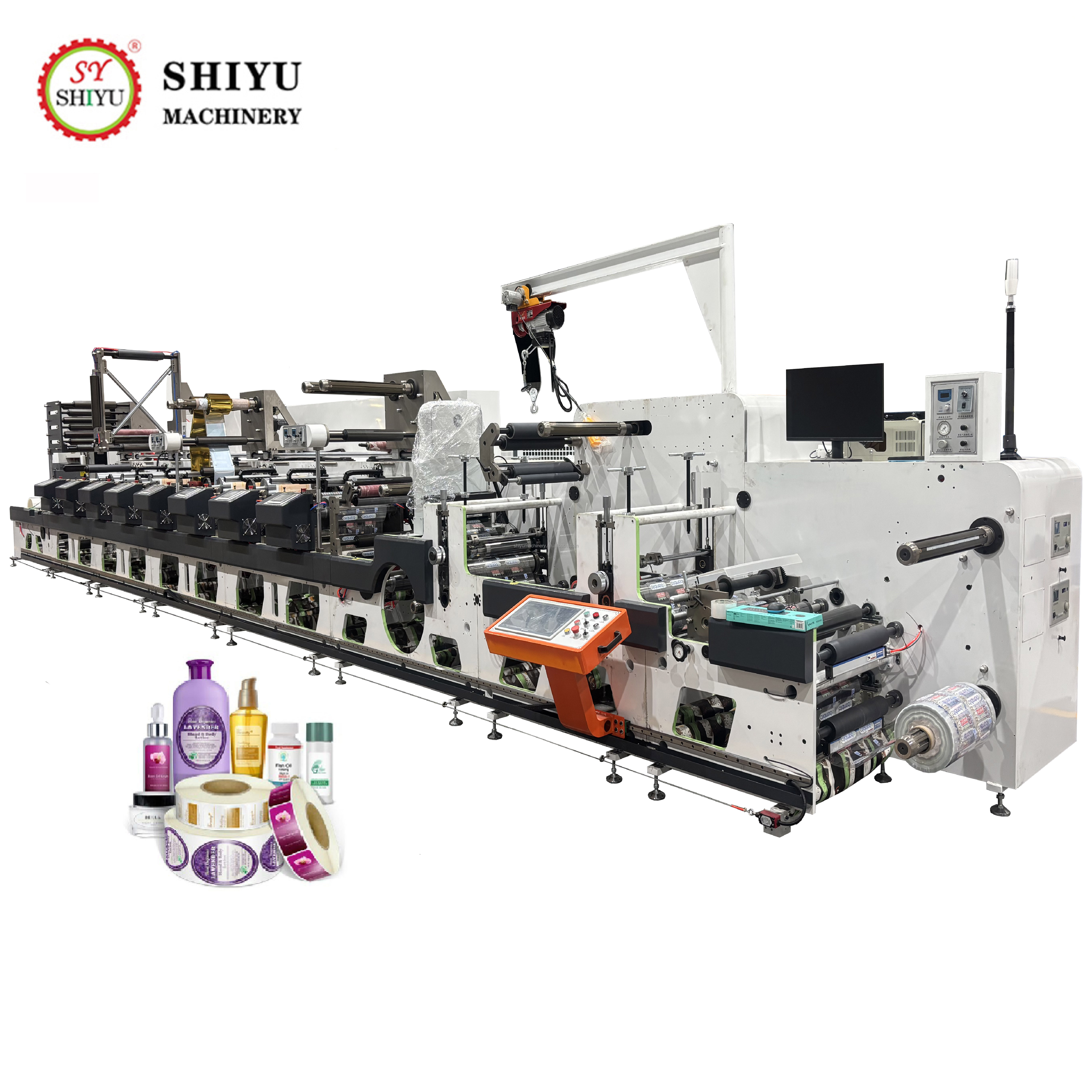 Inline flexo printing machine