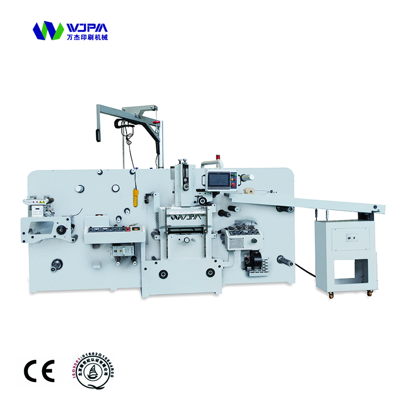 WJJM-350 Multifunction One Flexo Vanishing IML Intermittent Rotary Label Die-Cutting Machine Equipped With Digital
