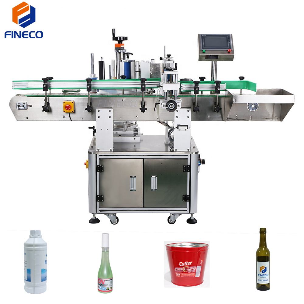 High-level Small and Big Pet Food Can Plastic Shampoo Jar Bottle test Soft Tube Labeling Machine