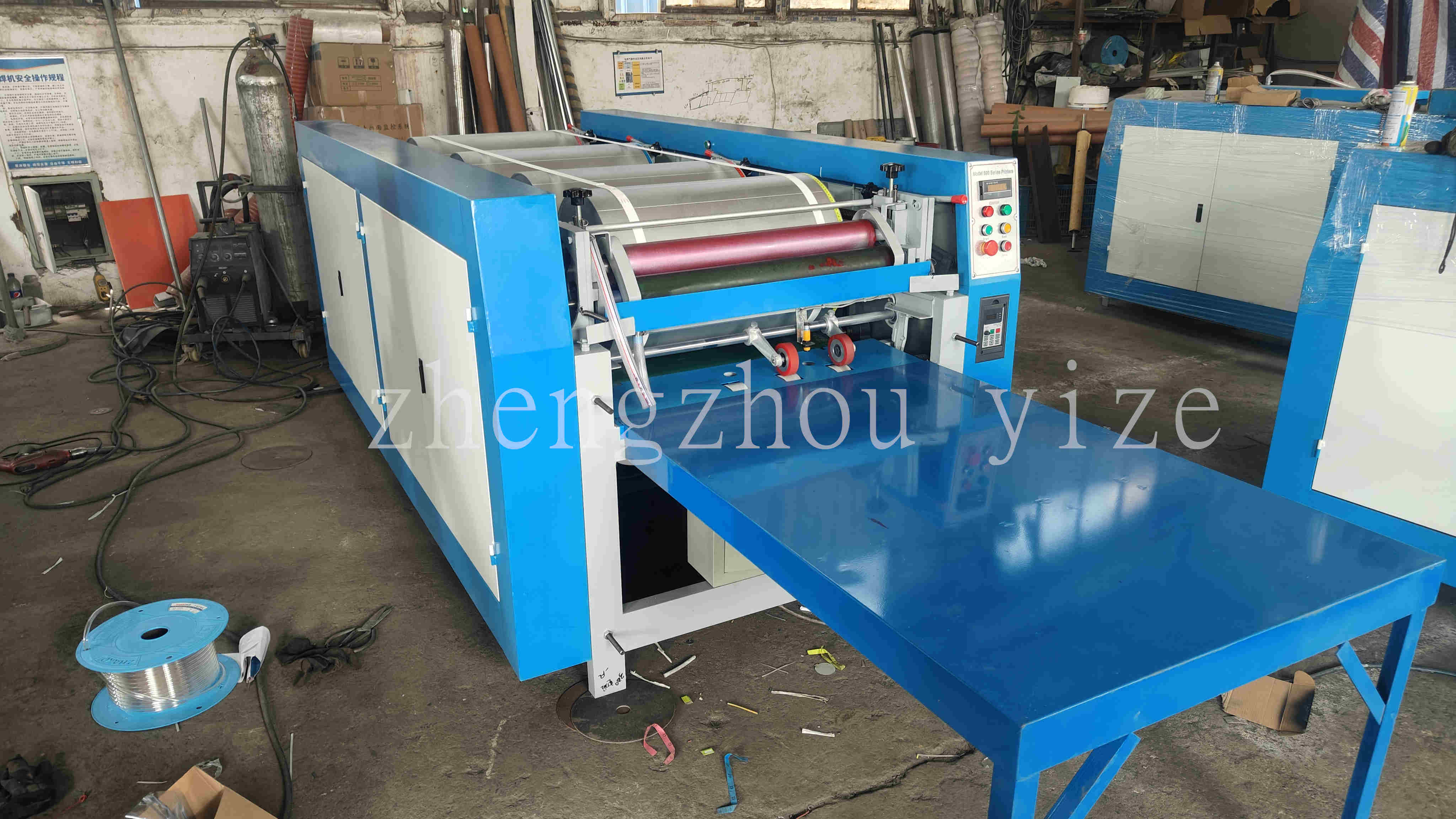 Flexo Printing Machine Front View