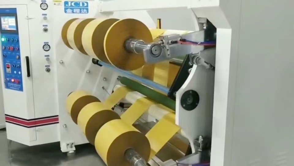 1300mm VHB Double Side Tape 500M Roll Cutting Slit Rewind Machine