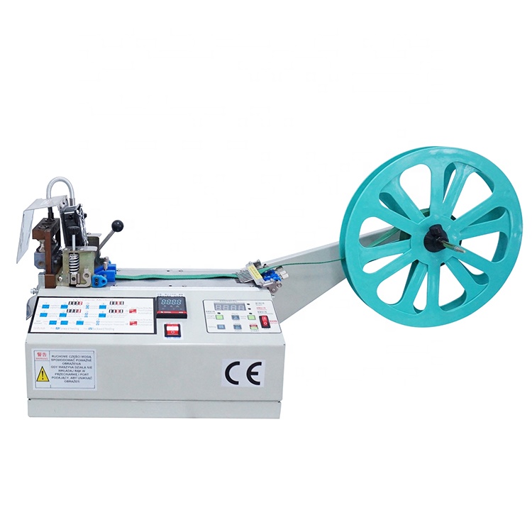 WL-102 Cost-effective Max Cutting Width 100 Mm Hot and Cold Elastic Label Web Ribbon Cutting Machine Automatic