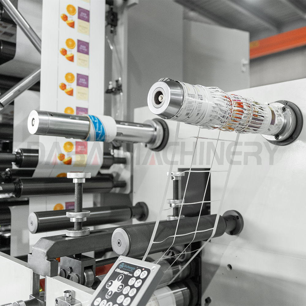 Narrow Web Flexo Printing Machine Tea Tag Printing with Rotary Die Cutting System