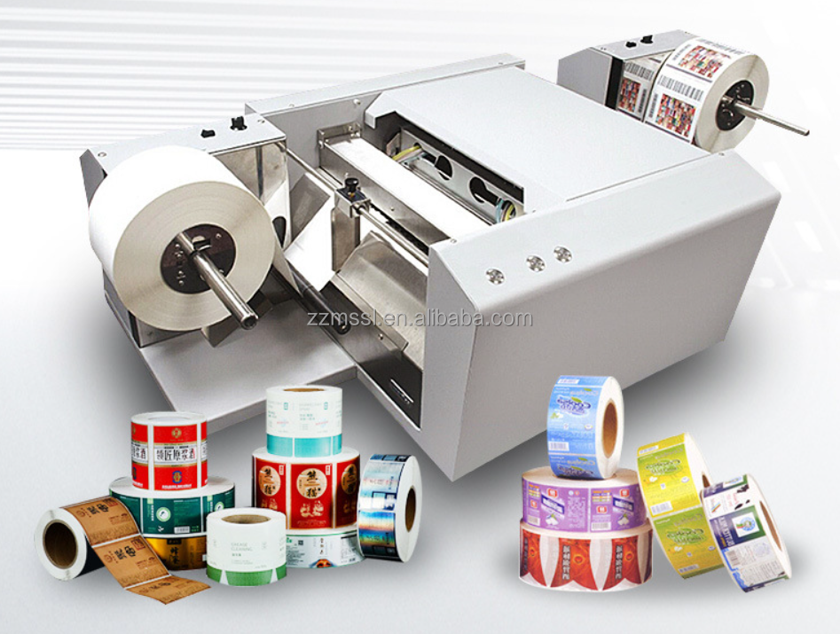 JM280C Memjet Full Color Roll 2 Roll Label Printer for Water Bottle Pesticide Bottle Drink Ware Bottle Shoe