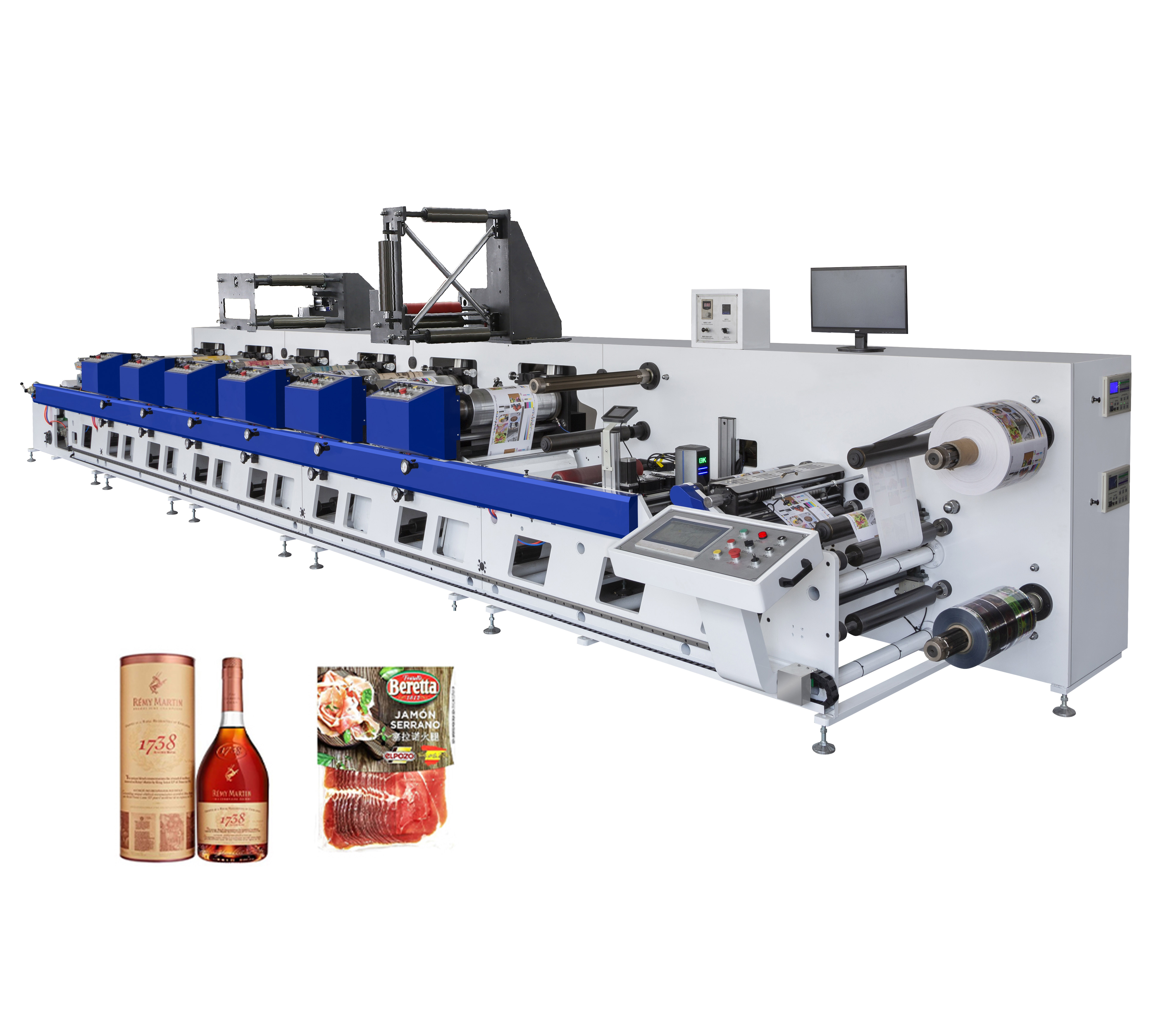 inline flexo printing machine