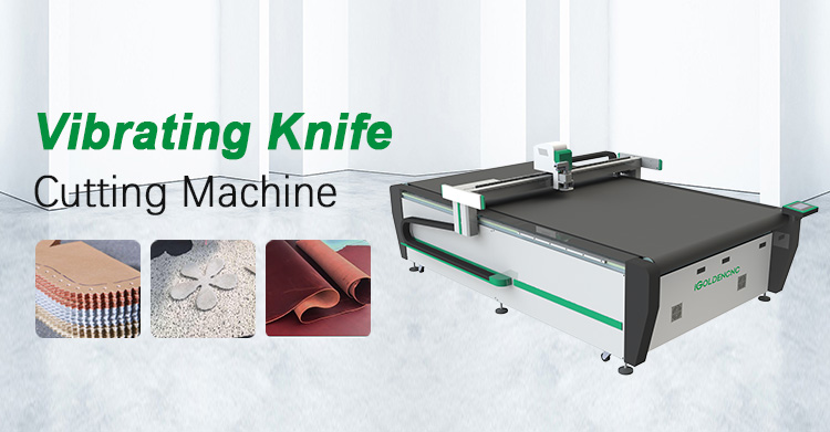 Oscillating knife cutting machine