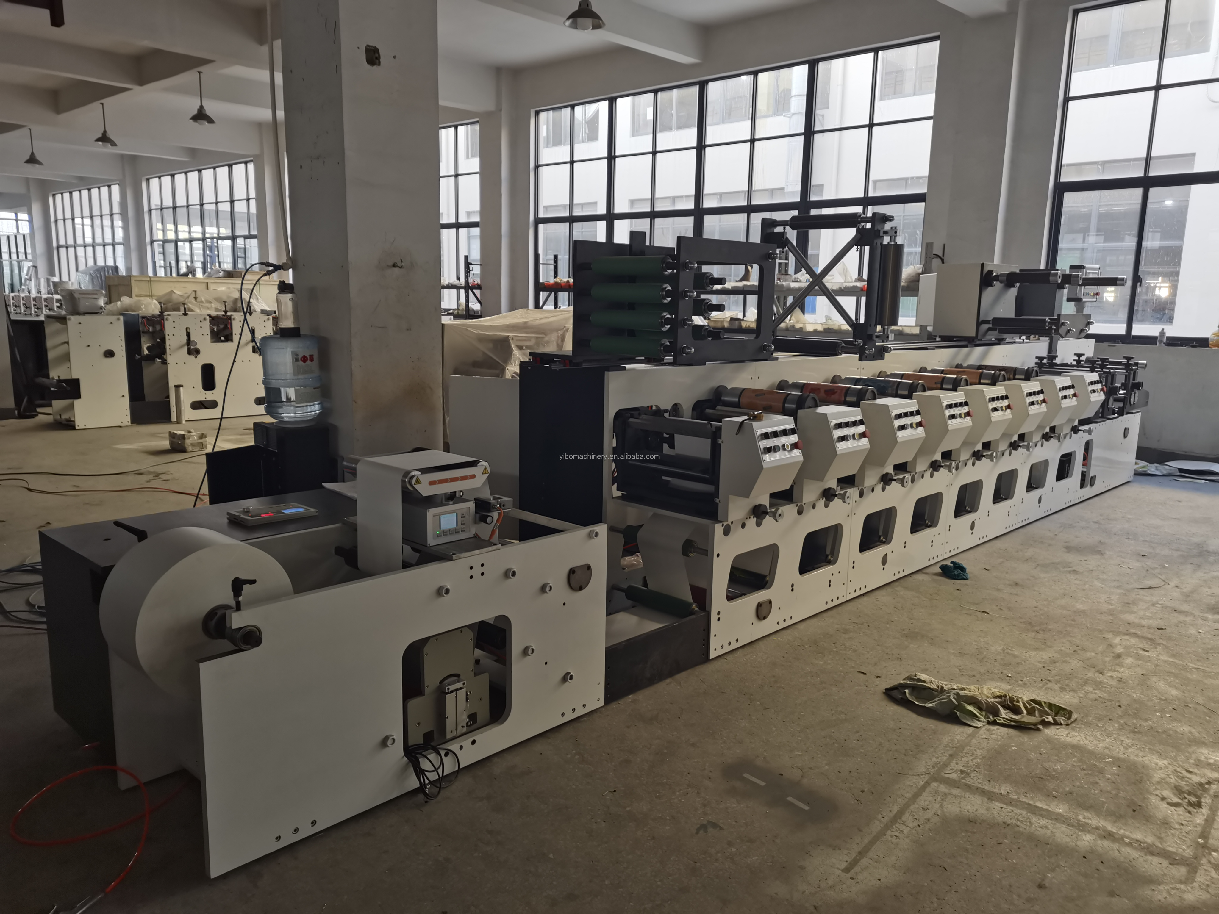 HYPM-340N Used Flexo Intermittent Rotary Letterpress Label Printing Machinery and Equipment