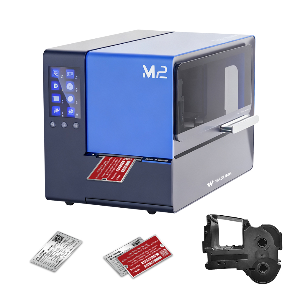 2025 Latest MS-ZK650 Industrial Thermal Transfer Printer | High-Speed Printing For Nameplates, Clothing Tags, PVC Labels