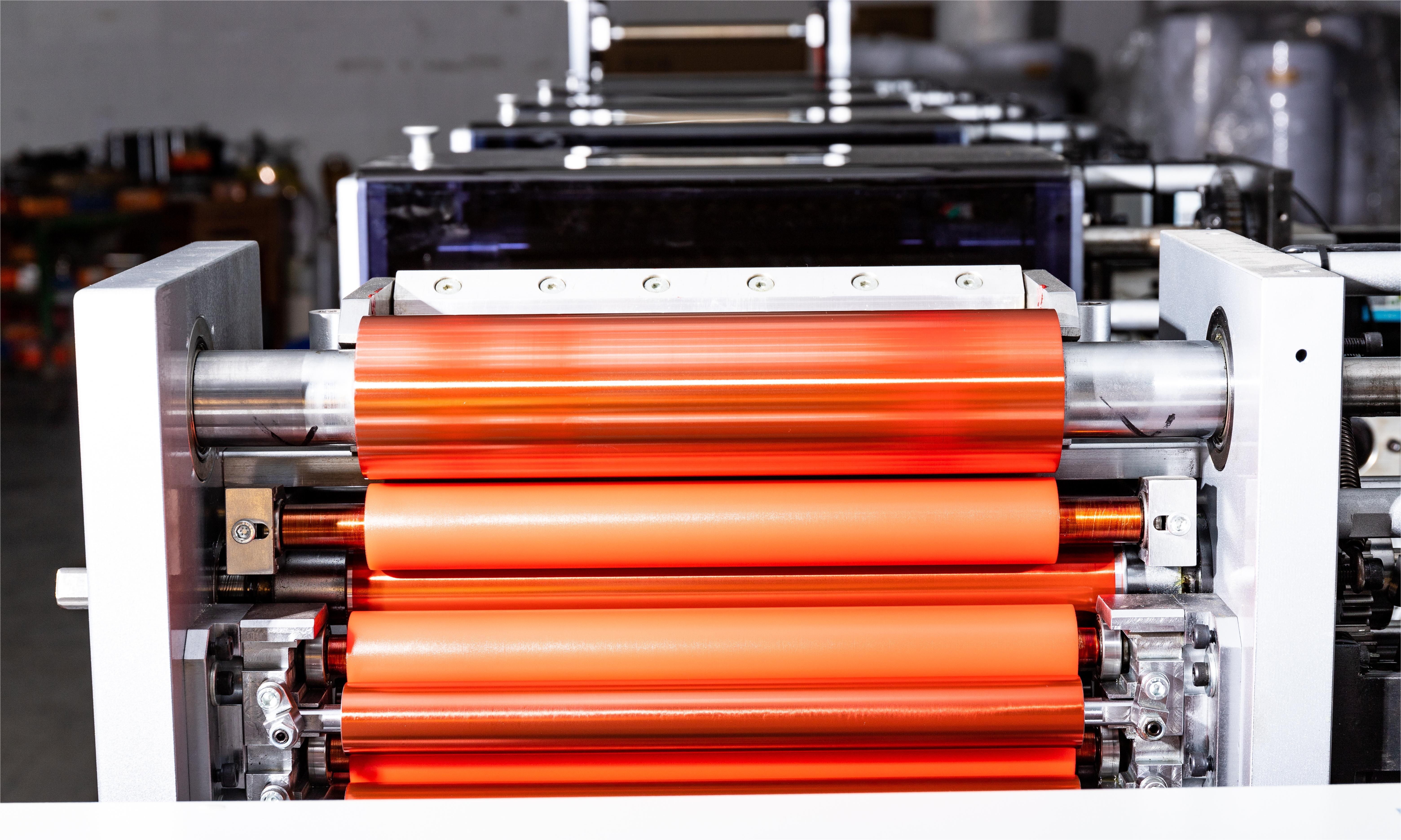 4-7 Colors Letterpress Intermittent Roll to Roll Rotary Printing Machine High Speed Gloss Oil Cold Foil