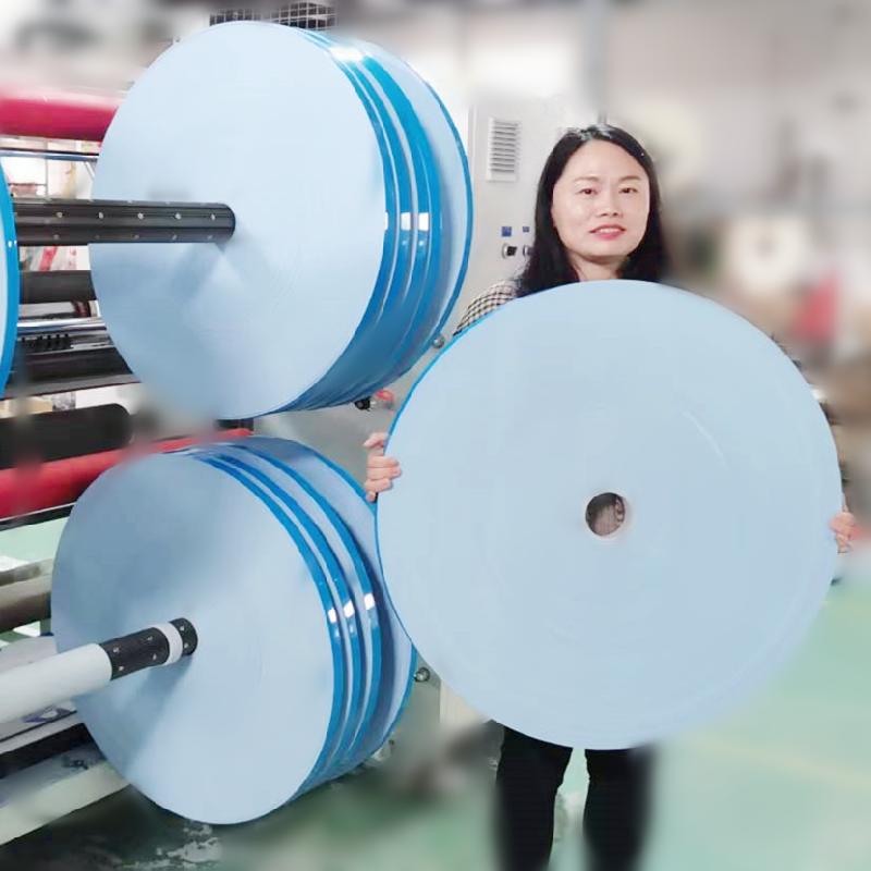 1300mm VHB Double Side Tape 500M Roll Cutting Slit Rewind Machine